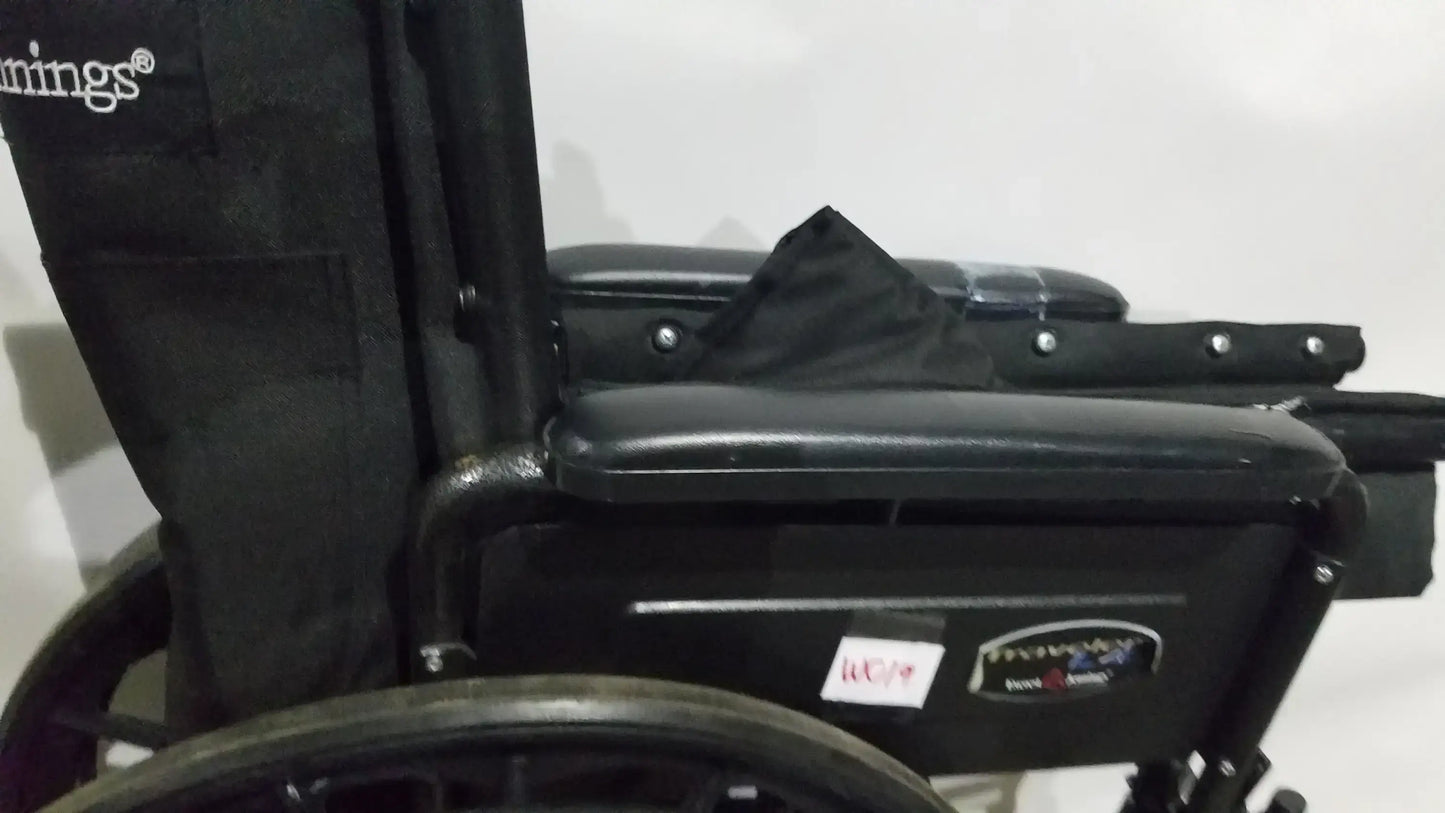 Everest & Jennings Traveler L4 Wheelchair Ultralight Adjustable Height Adult