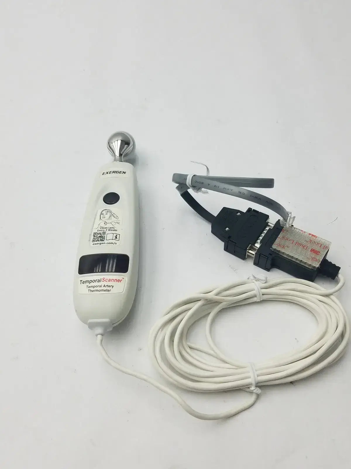 Exergen TAT-5000S Temporal Artery Scanner Thermometer With Dual Lock
