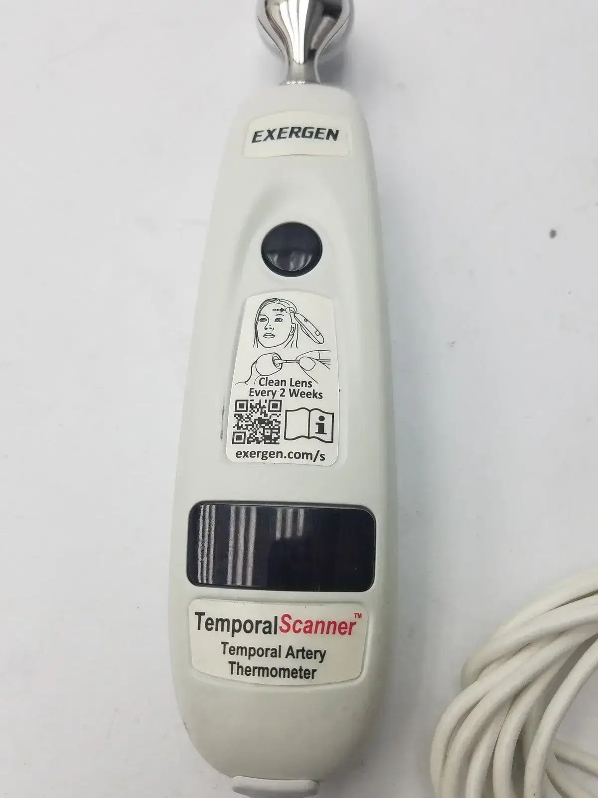Exergen TAT-5000S Temporal Artery Scanner Thermometer With Dual Lock