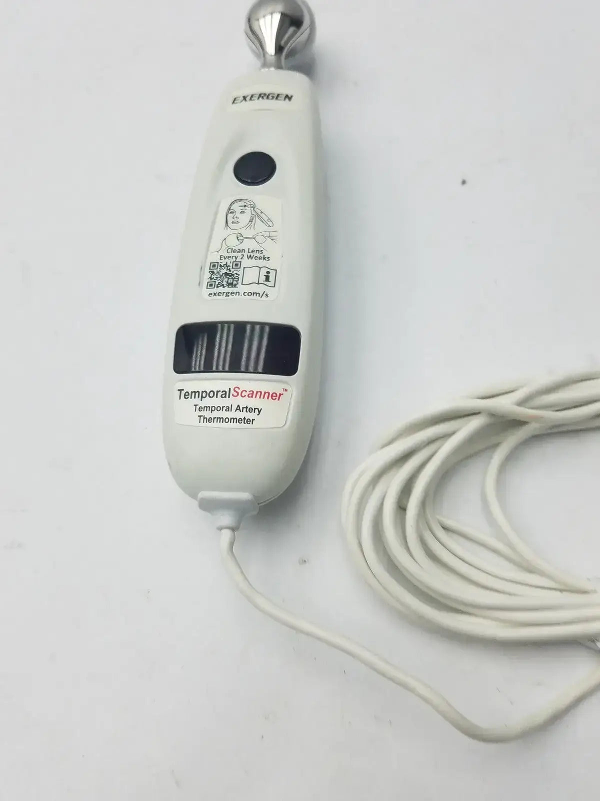 Exergen TAT-5000S Temporal Artery Scanner Thermometer With Dual Lock