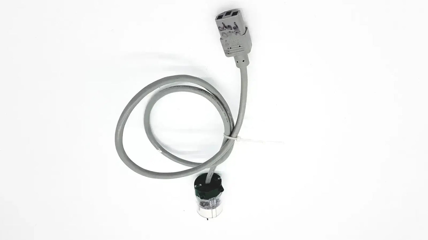 Exito EXP-005 grey AC power cable with gray connector and black end cap for reliable power connection