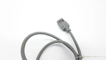 Exito exp-005 grey ac power cable with a grey rectangular usb connector and coiled cord for reliable power supply