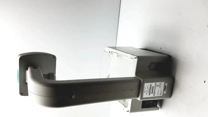 Gray medical x-ray machine eyecon by gse model 9400 with curved arm and rectangular base g-cir-r4-6f used medical equipment for sale
