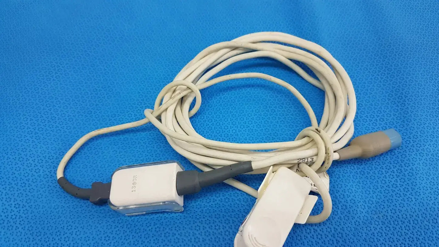 Finger Clip SpO2 Sensor w/ Extension Cable & Multi-Pin Connector – Patient Monit