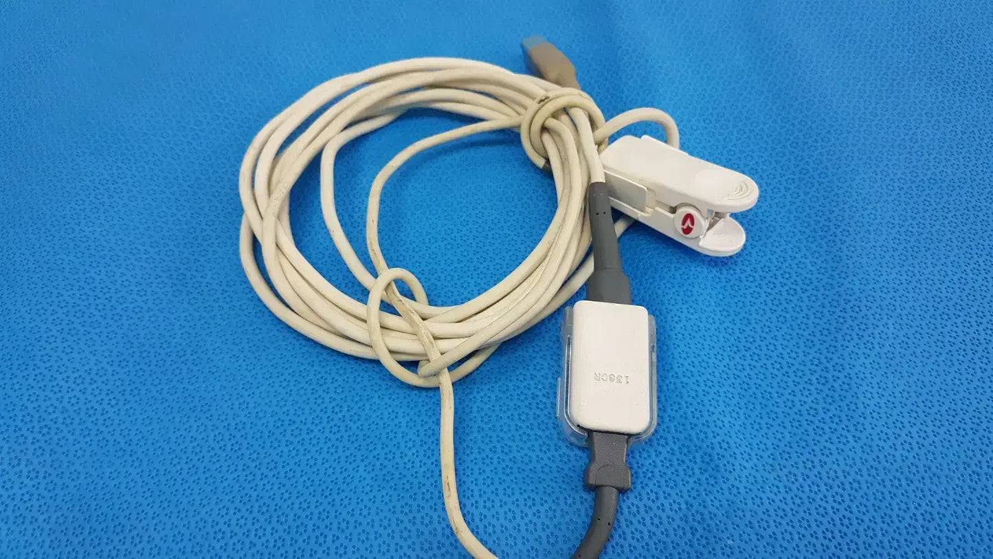 Finger Clip SpO2 Sensor w/ Extension Cable & Multi-Pin Connector – Patient Monit