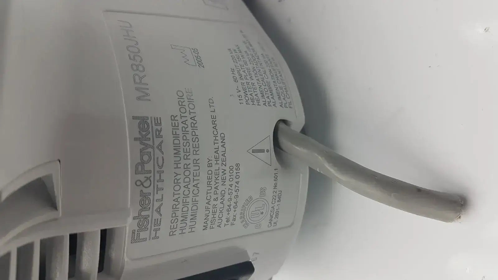 Fisher & Paykel Healthcare MR850JHU - Heated Humidifier