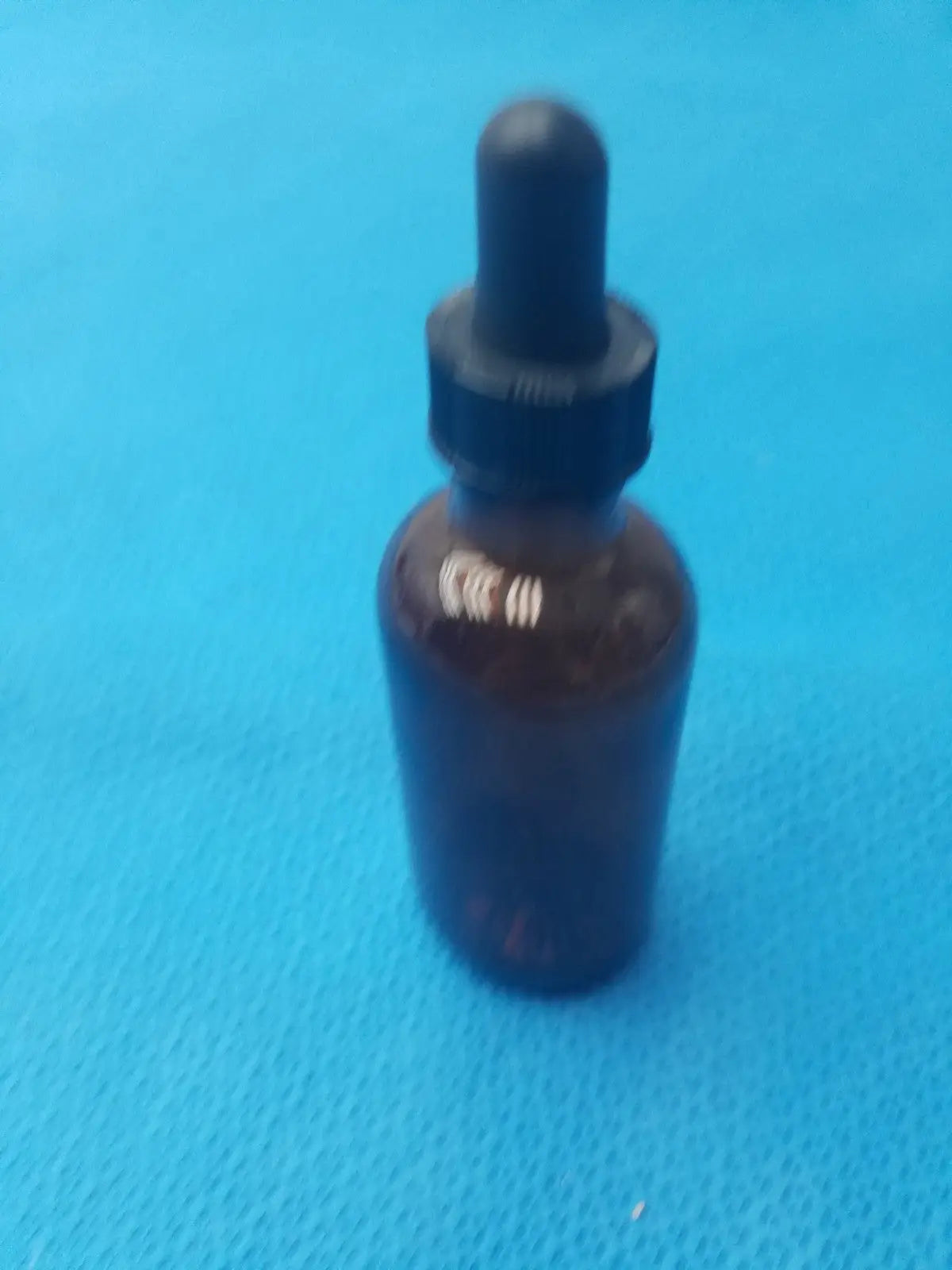 Fisherbrand Amber Boston Round Bottles with Dropper - Lot of 12 - Laboratory