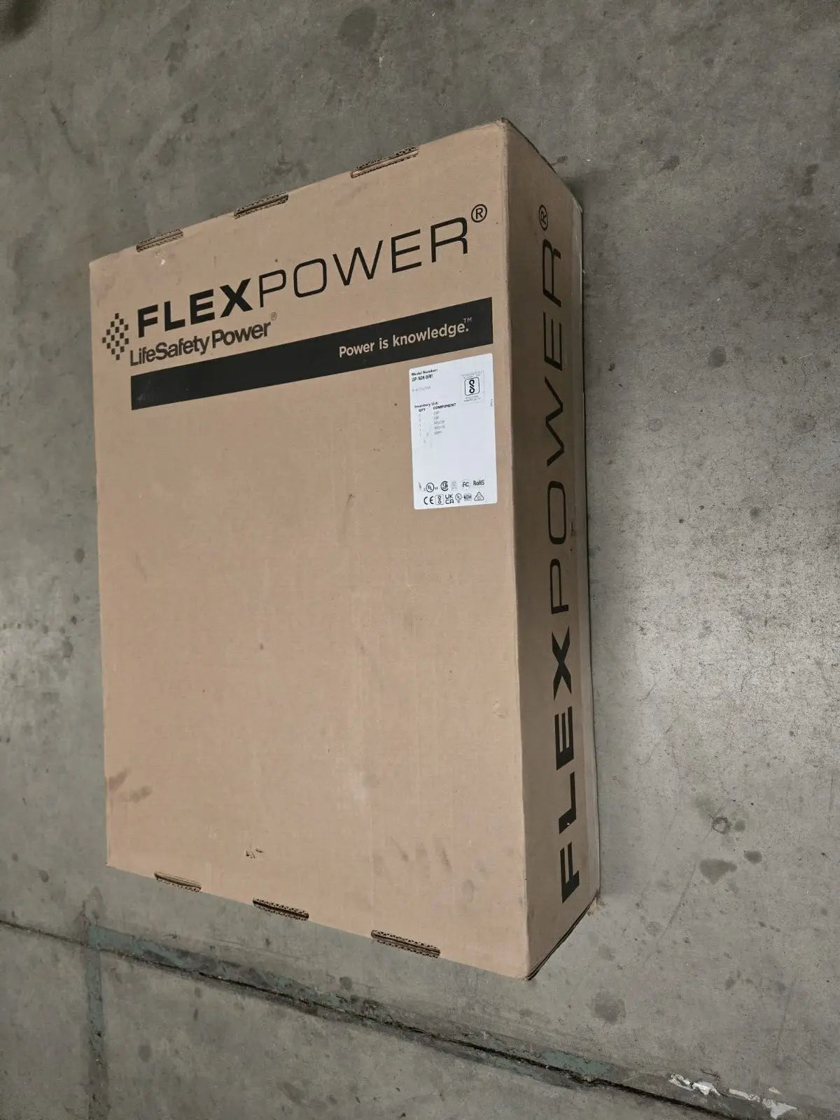 Flex power Life safety Enclosure 30’’x23x’6.5 Level Power Supply FPO150/250