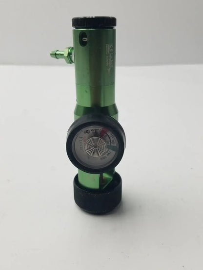 Flotec ML803-280 Oxygen Regulator Valve W/ Pressure Gauge & Flowmeter