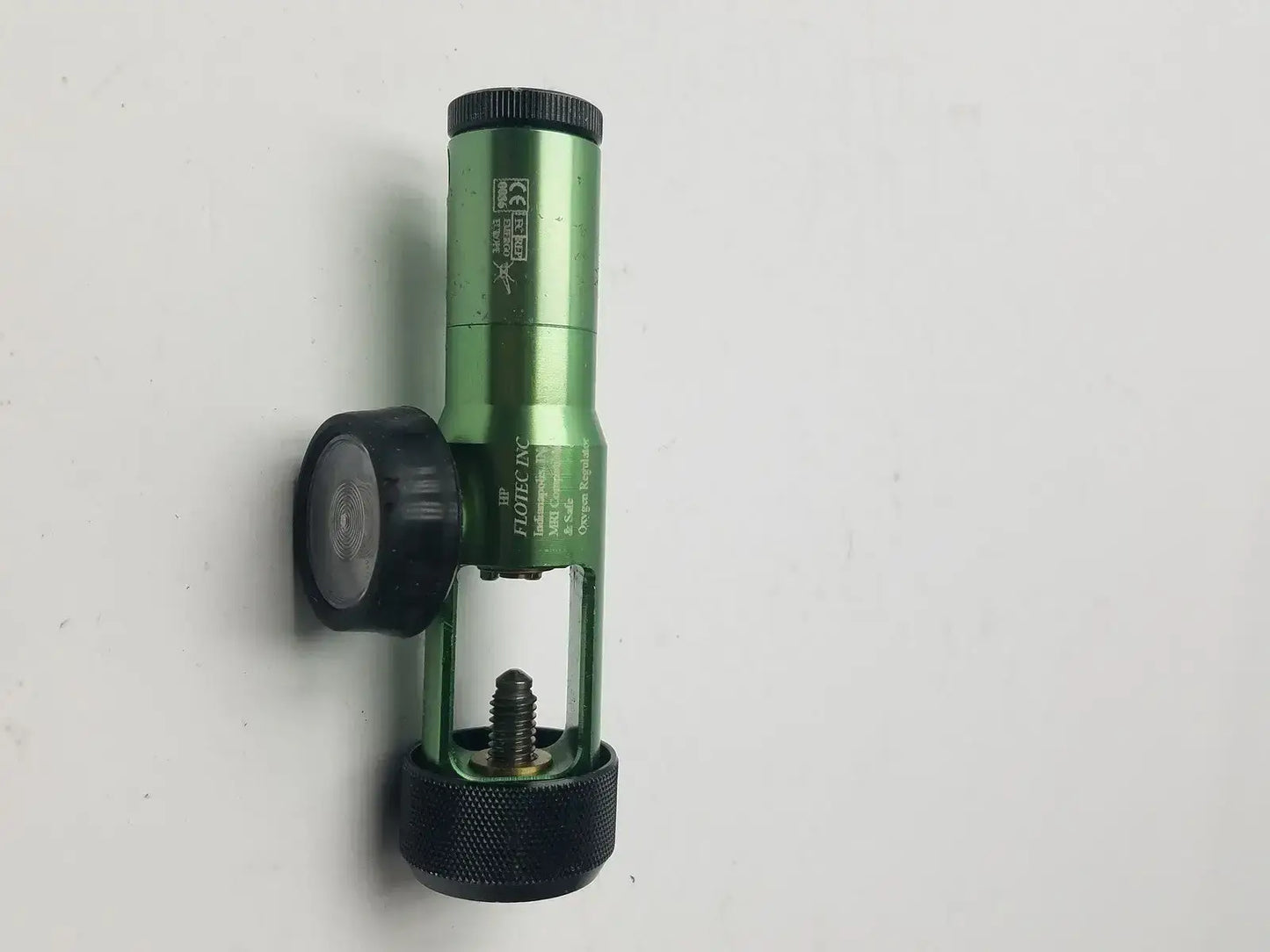 Flotec ML803-280 Oxygen Regulator Valve W/ Pressure Gauge & Flowmeter