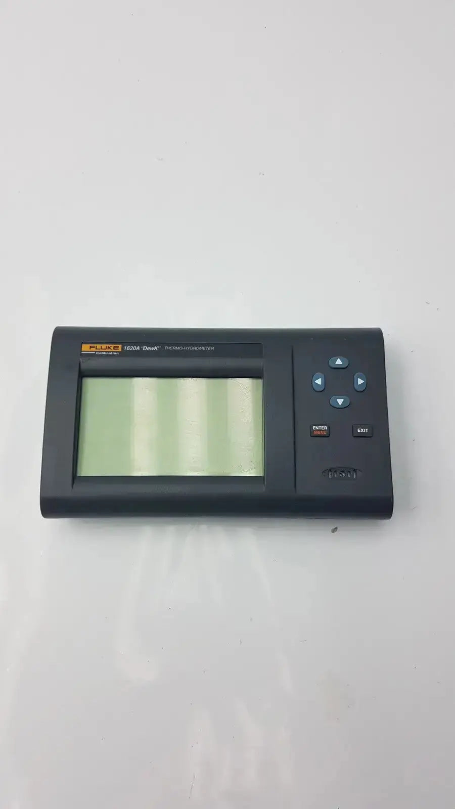 Black fluke 703a true rms digital multimeter with rectangular screen and buttons for fluke 1620a dewk digital use