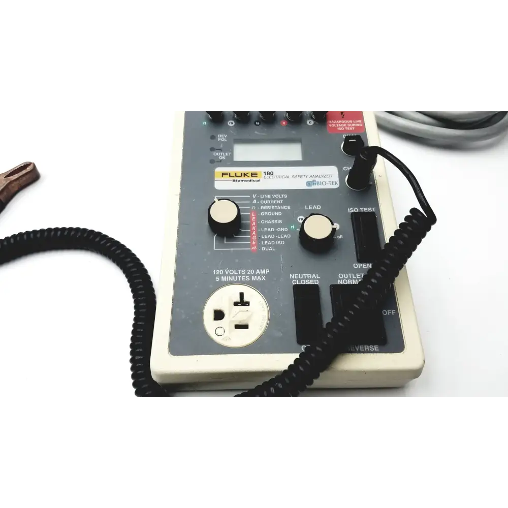 Fluke 180 Electrical Safety Analyzer