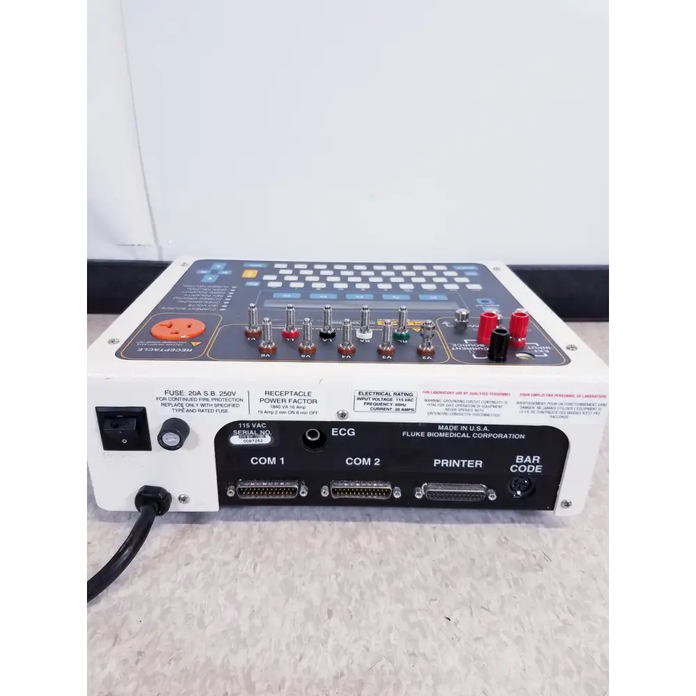 Fluke MedTester 5000C Automated Electrical Safety Analyzer Not Working