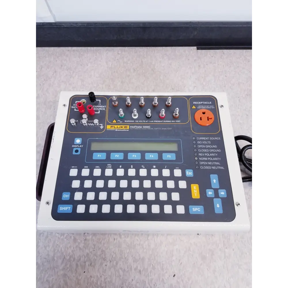 Fluke MedTester 5000C Automated Electrical Safety Analyzer Not Working