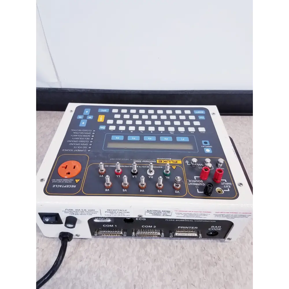 Fluke MedTester 5000C Automated Electrical Safety Analyzer Not Working