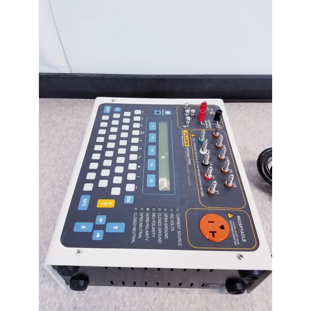 Fluke MedTester 5000C Automated Electrical Safety Analyzer Not Working