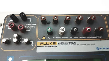 FLUKE MedTester 5000c Biomedical Electrical Safety Analyzer