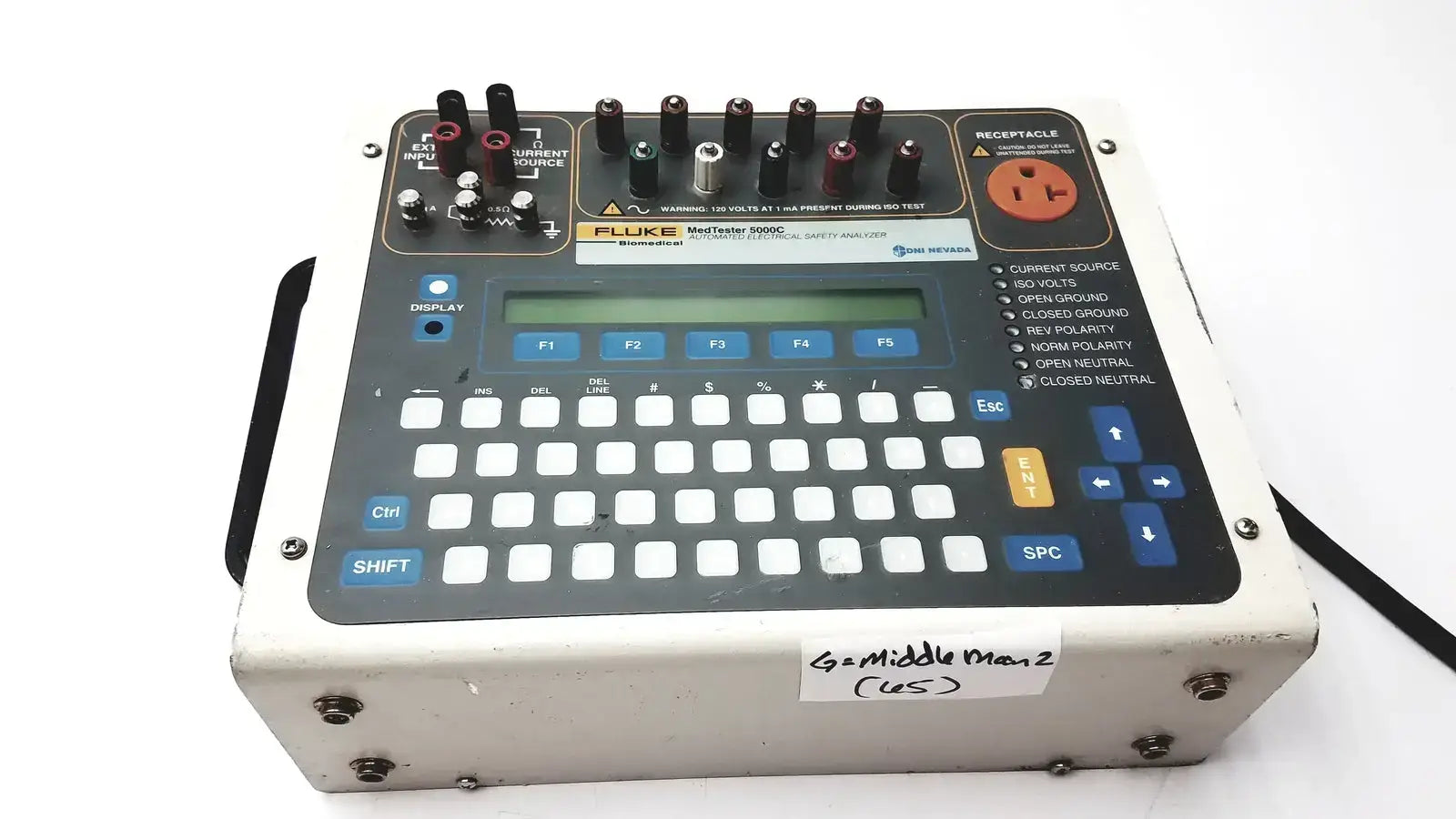 FLUKE MedTester 5000c Biomedical Electrical Safety Analyzer