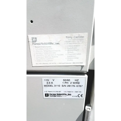 Forma Scientific 3110 Water-Jacketed Lab Incubator - CO2
