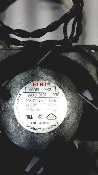 FTRI FAN Model 99XU 0191 000 208 240V 50/60HZ - Cooling Fan