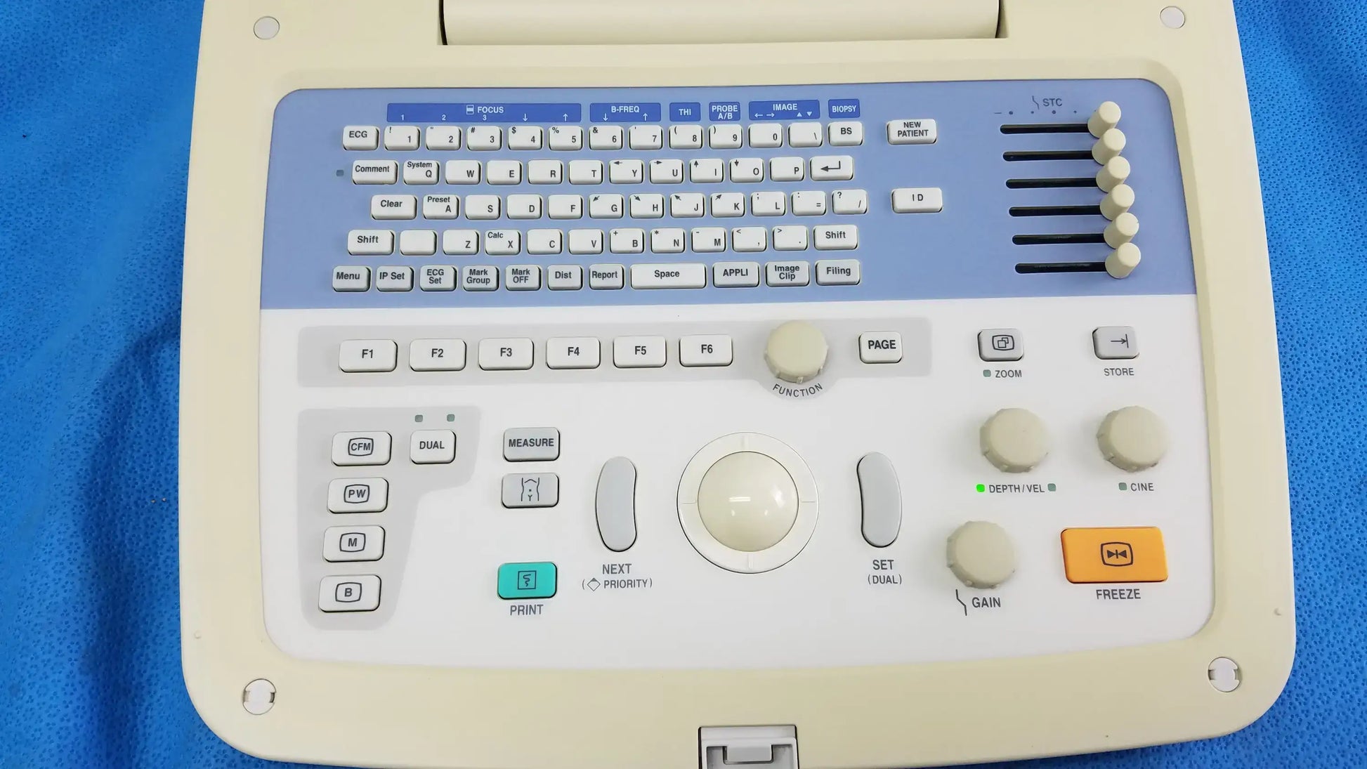 Fukuda Denshi Tellus UF-750XT Diagnostic Ultrasound Imaging System - Portable