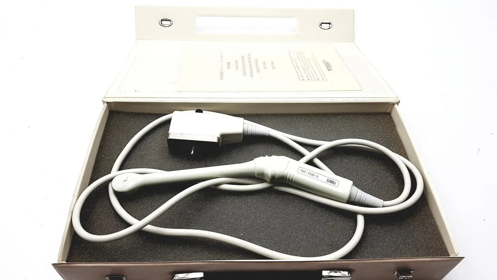 Fukuda Denshi Ultrasound 4100 Probe Trans Vaginal Transducer FUT-TV 35-5