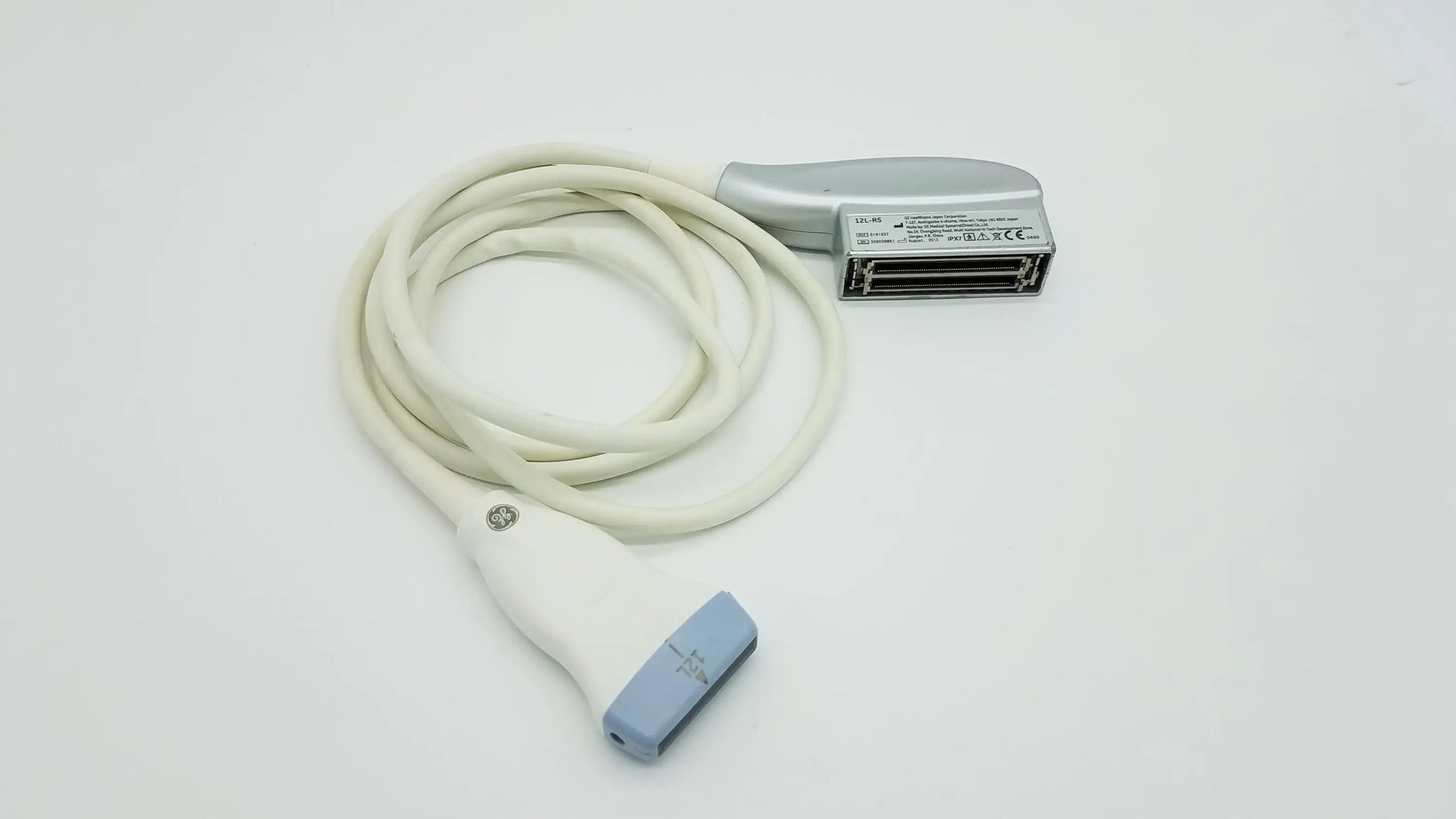 GE 12L-RS Linear Array Ultrasound Transducer Probe