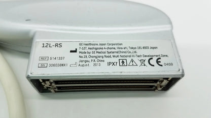 GE 12L-RS Linear Array Ultrasound Transducer Probe