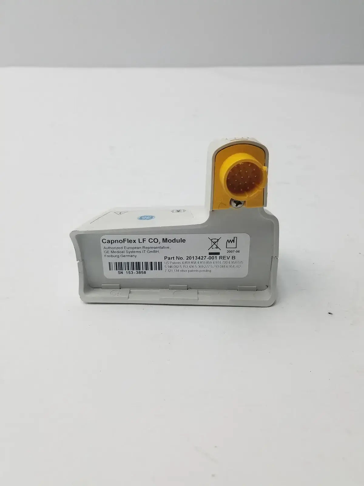 GE 2013427-001 CapnoFlex LF CO2 Module - Capnography