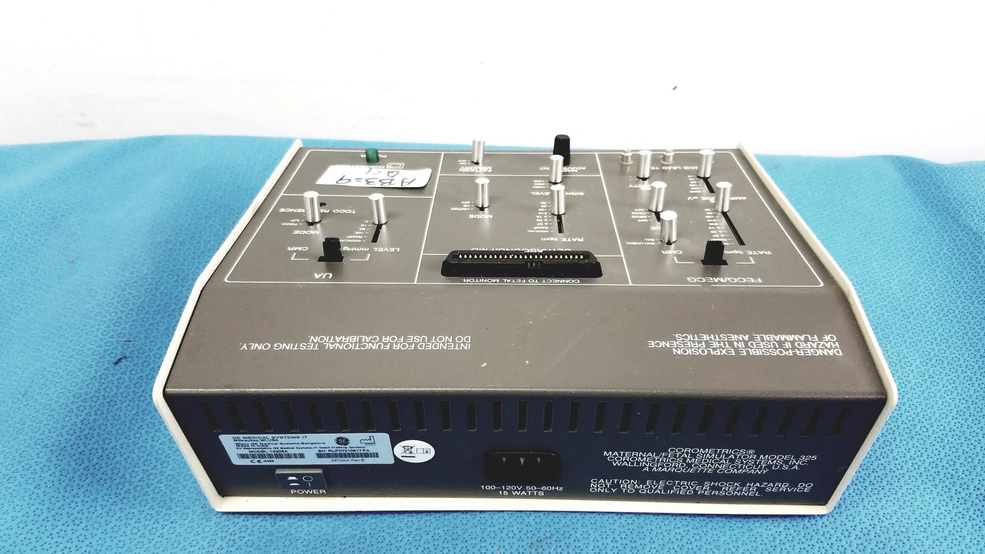 GE 325 Corometrics Maternal/Fetal Simulator 14203A