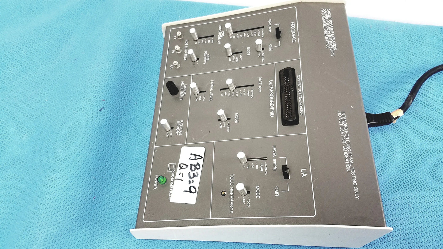 GE 325 Corometrics Maternal/Fetal Simulator 14203A