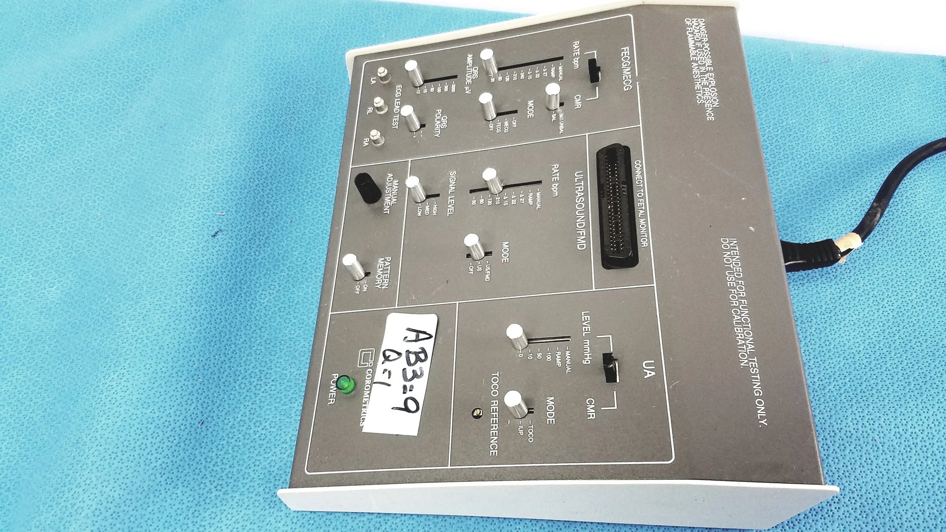 GE 325 Corometrics Maternal/Fetal Simulator 14203A