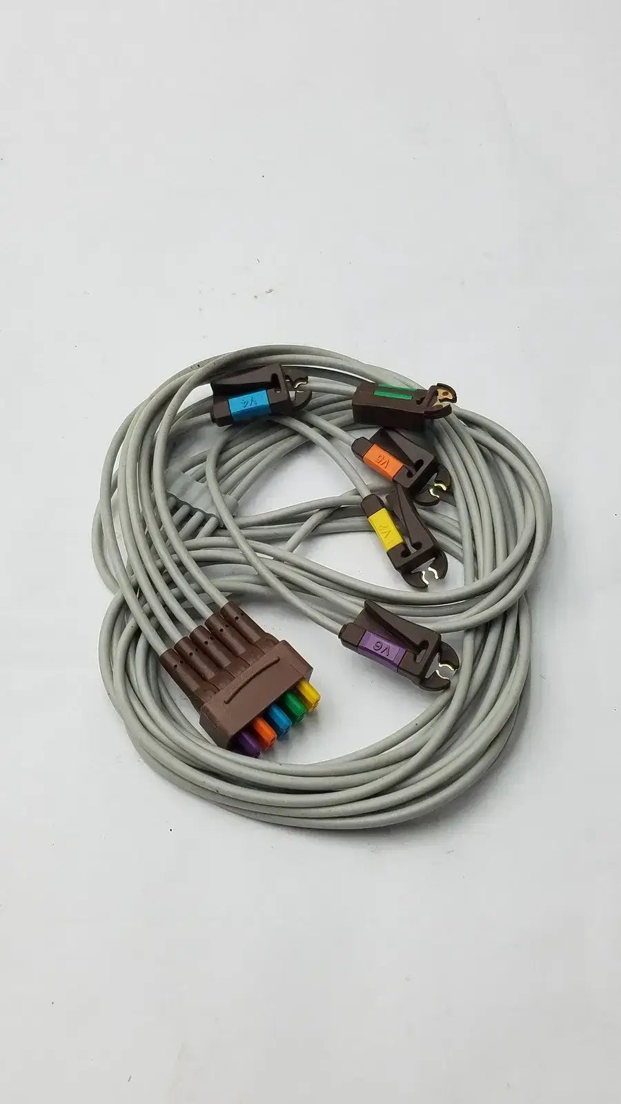 GE 416467-001 Multi-Link ECG Leadwire V2-6 Grabber AHA