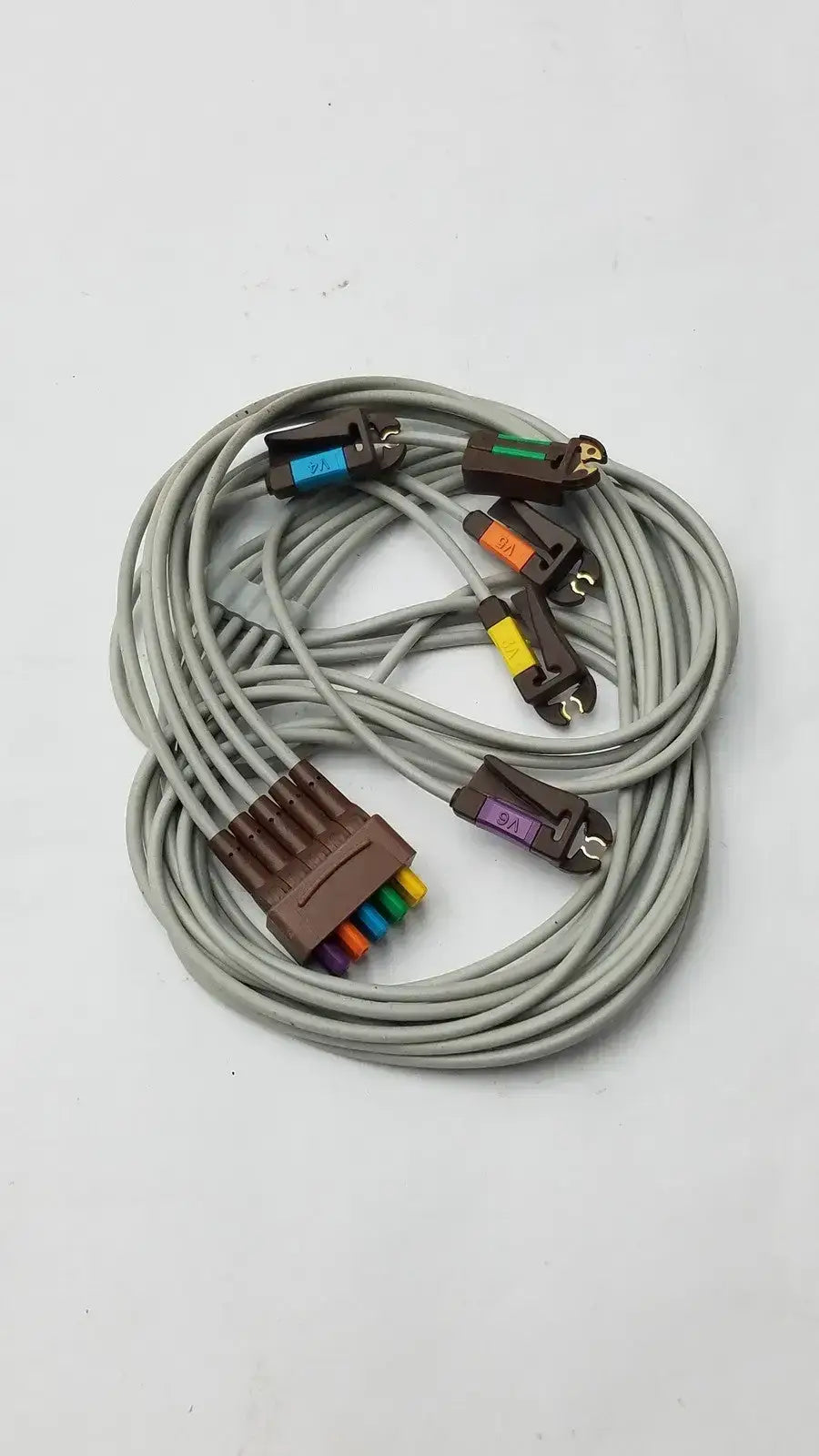 GE 416467-001 Multi-Link ECG Leadwire V2-6 Grabber AHA