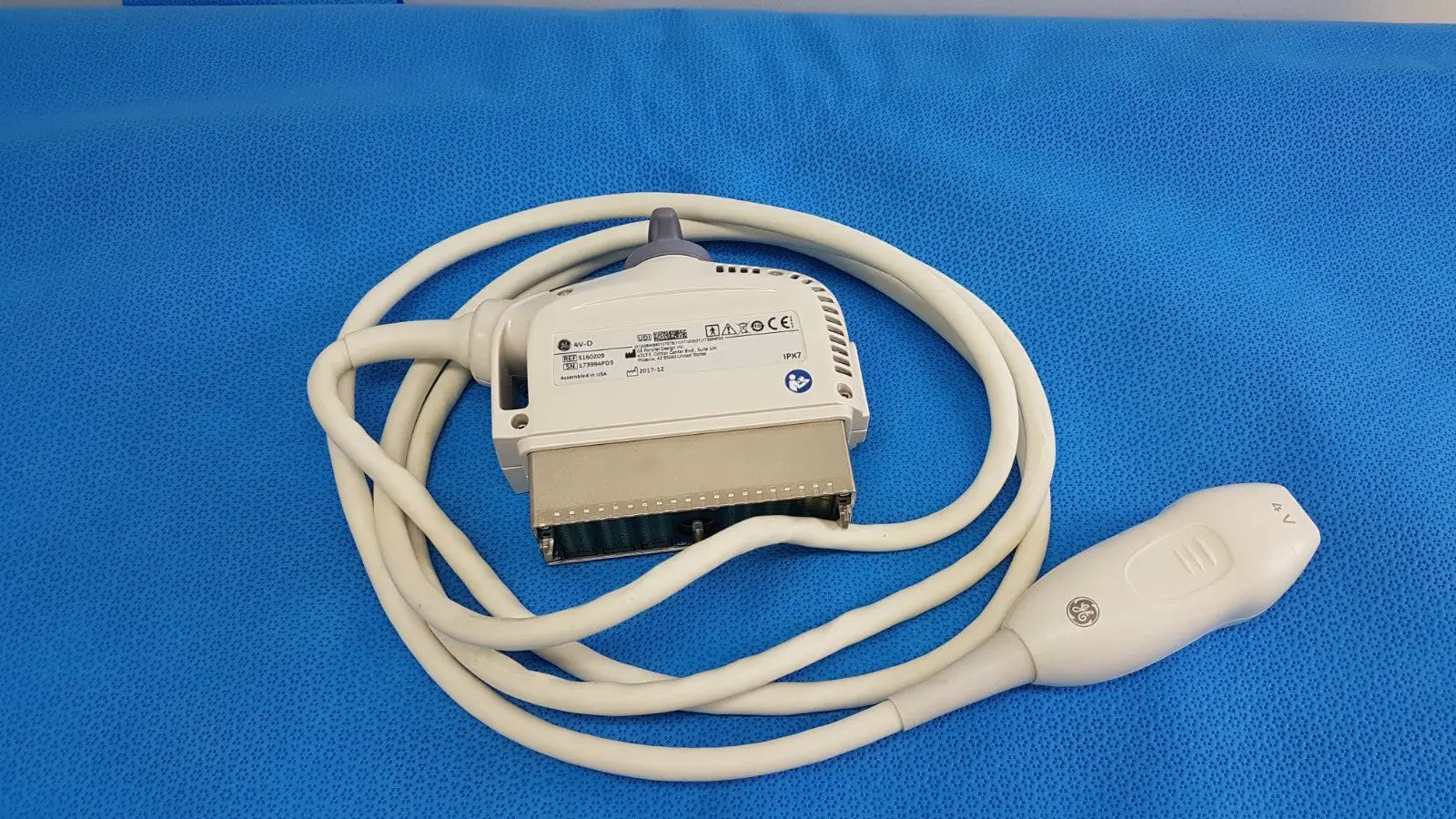 GE 4VC-D 3D/4D XDclear Phased Array Ultrasound Transducer