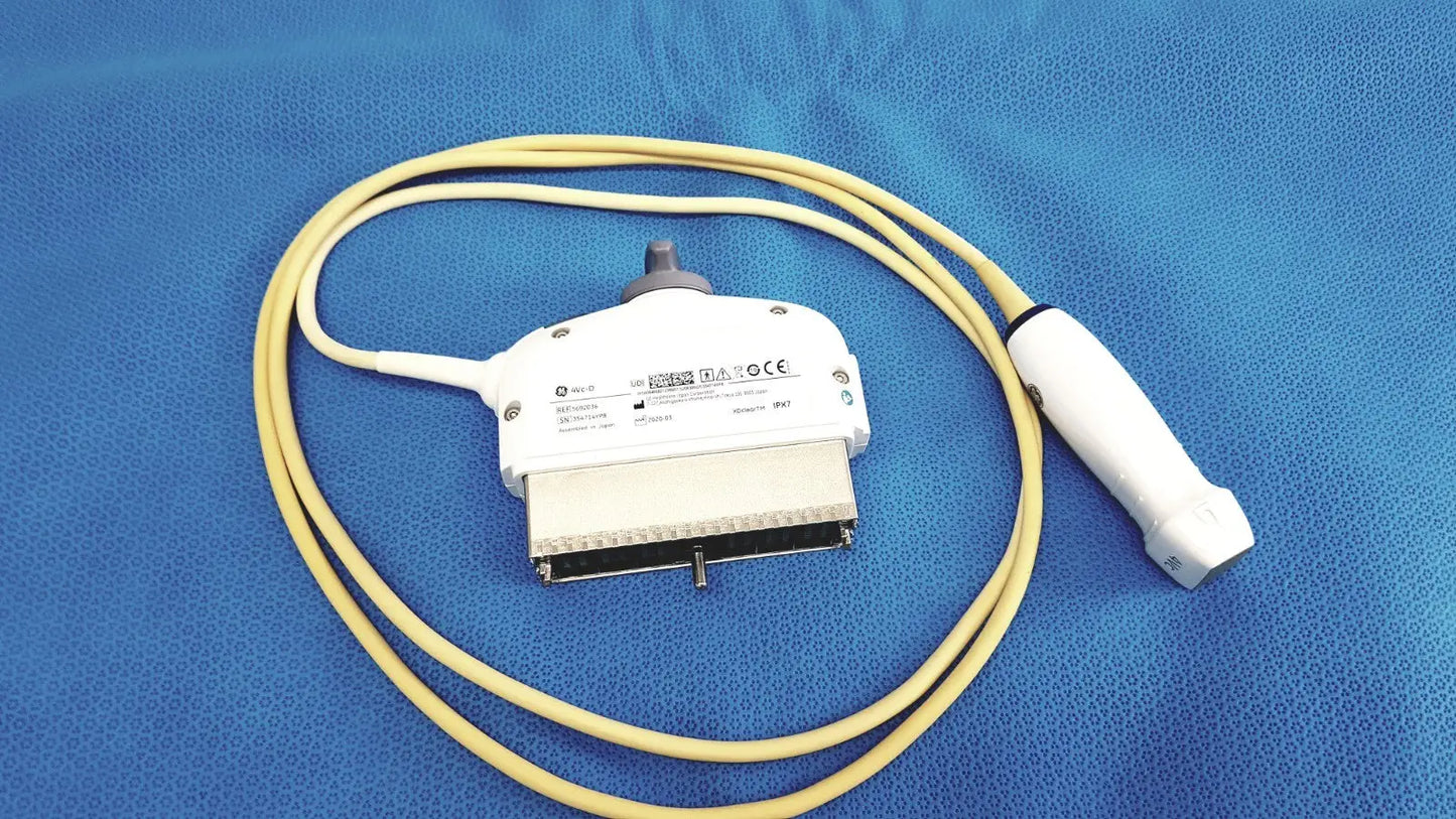 GE 4VC-D Ultrasound Transducer – 3D/4D XDclear Phased Array