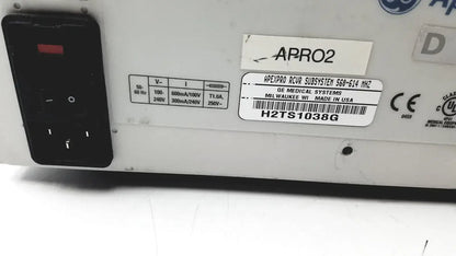 GE ApexPro RCVR Subsystem 560-614 mhz Telelemetry Receiver - Telemetry
