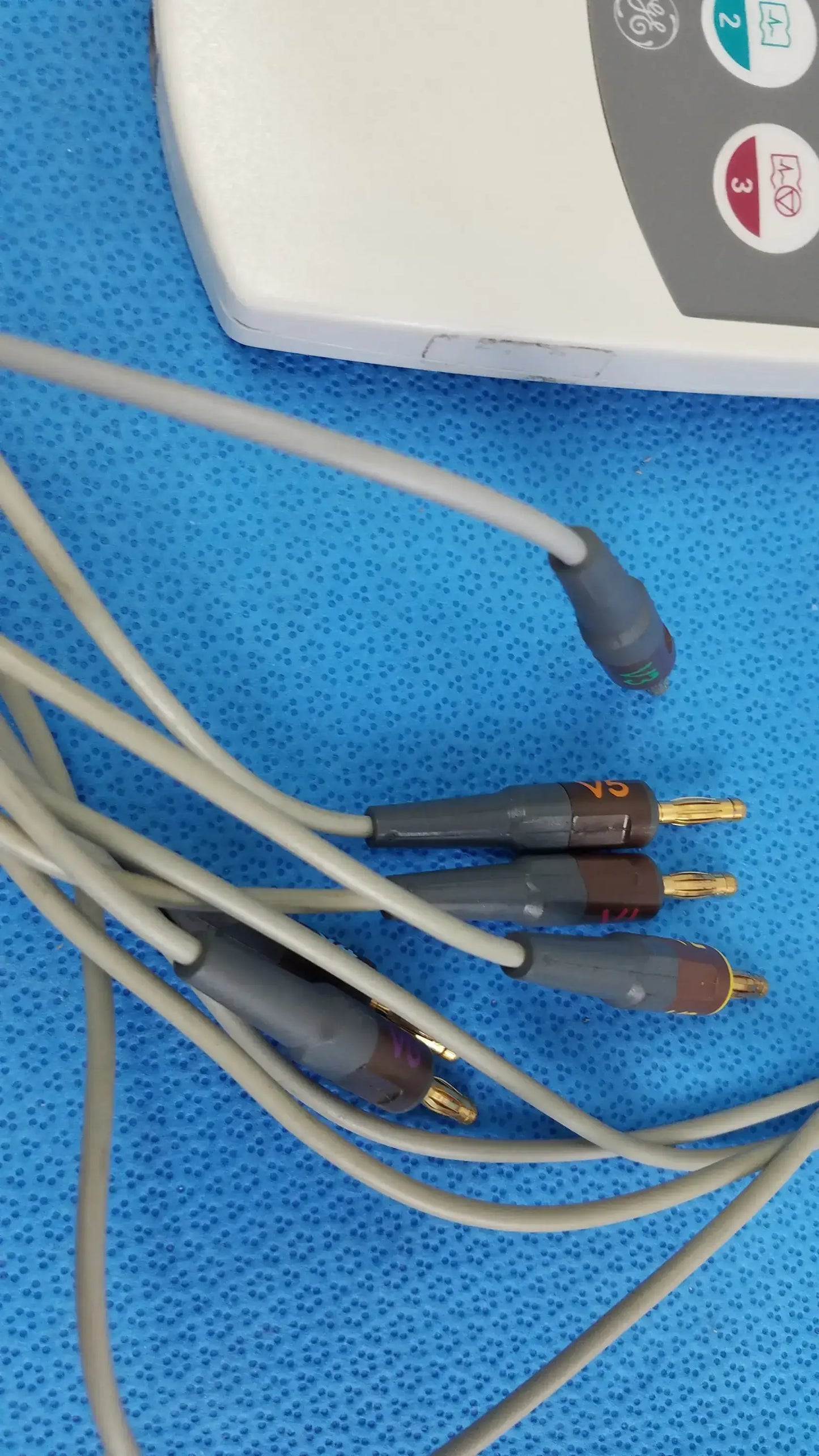 GE CAM 14 ECG Acquisition Module With Leads