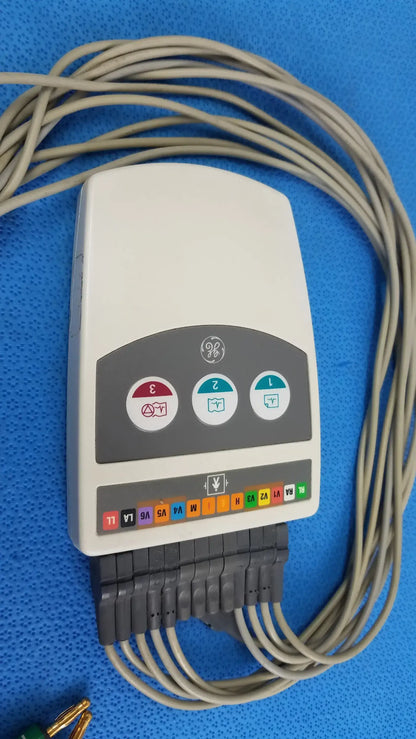 GE CAM 14 ECG Acquisition Module With Leads
