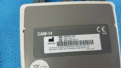 GE CAM 14 ECG Acquisition Module With Leads Ref 900995-001