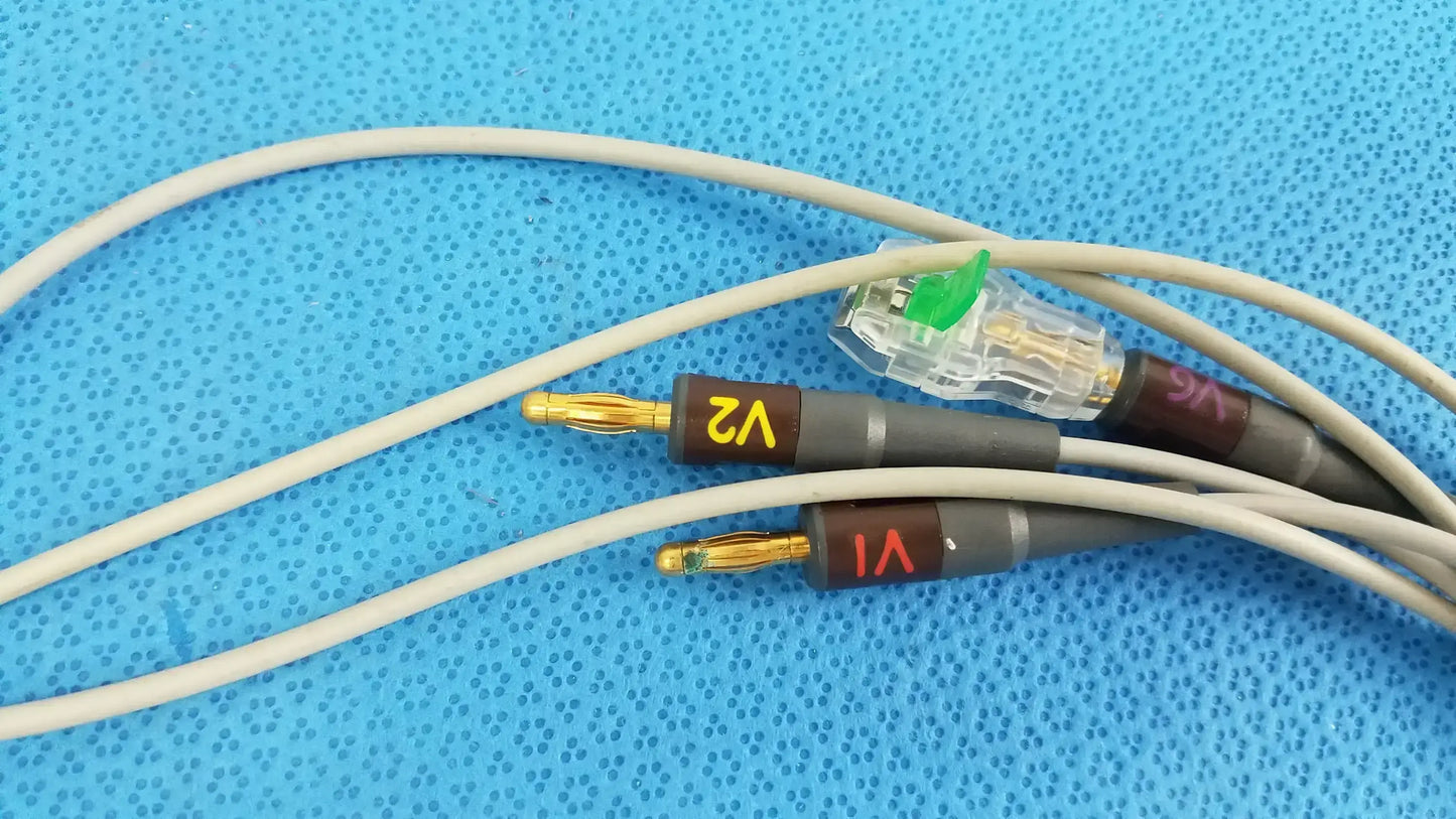 GE CAM 14 ECG Acquisition Module With Leads Ref 900995-001