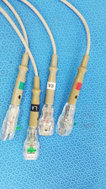 GE CAM 14 ECG Acquisition Module With Leads Ref 900995-002