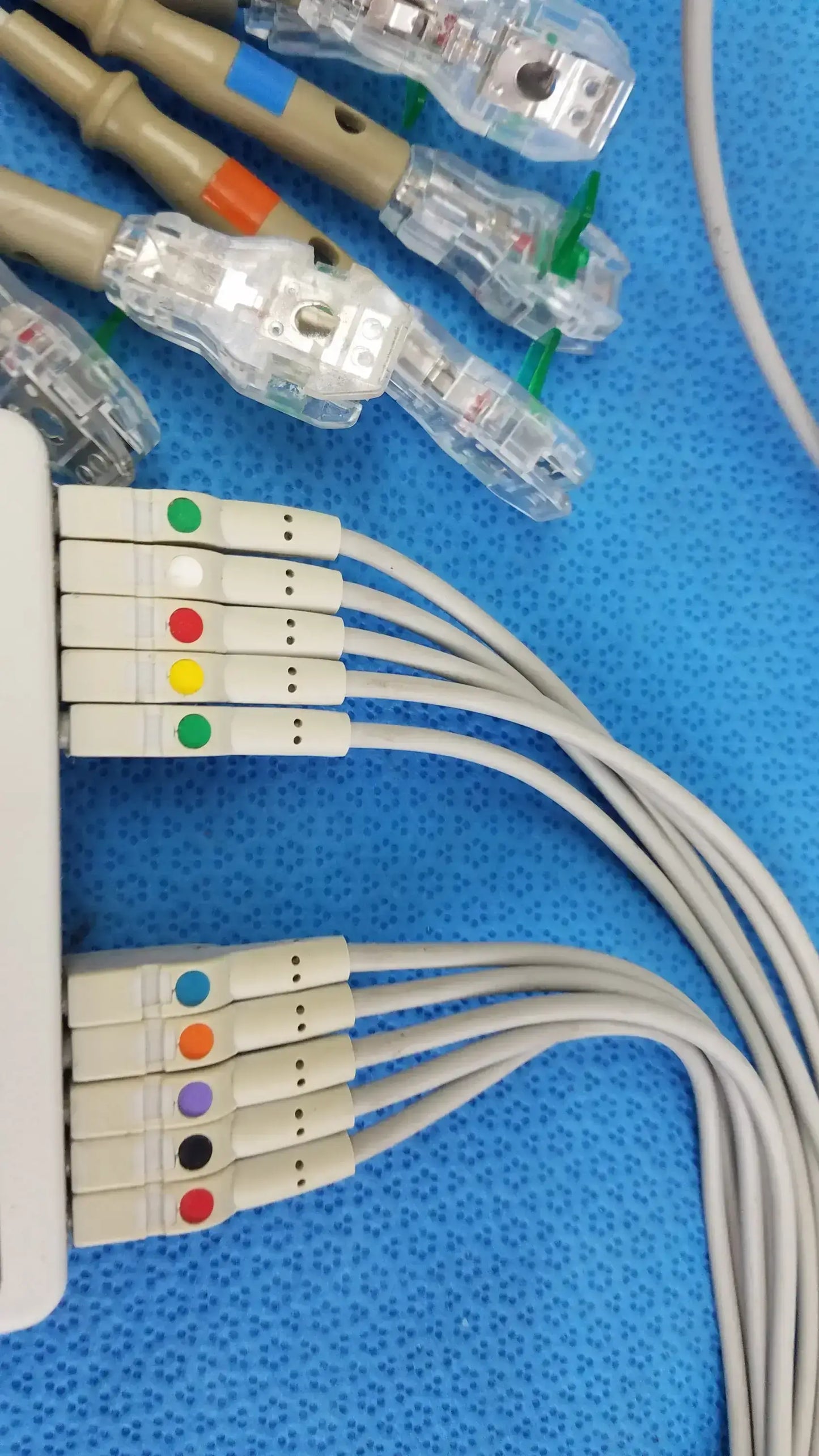 GE CAM 14 ECG Acquisition Module With Leads Ref 900995-002