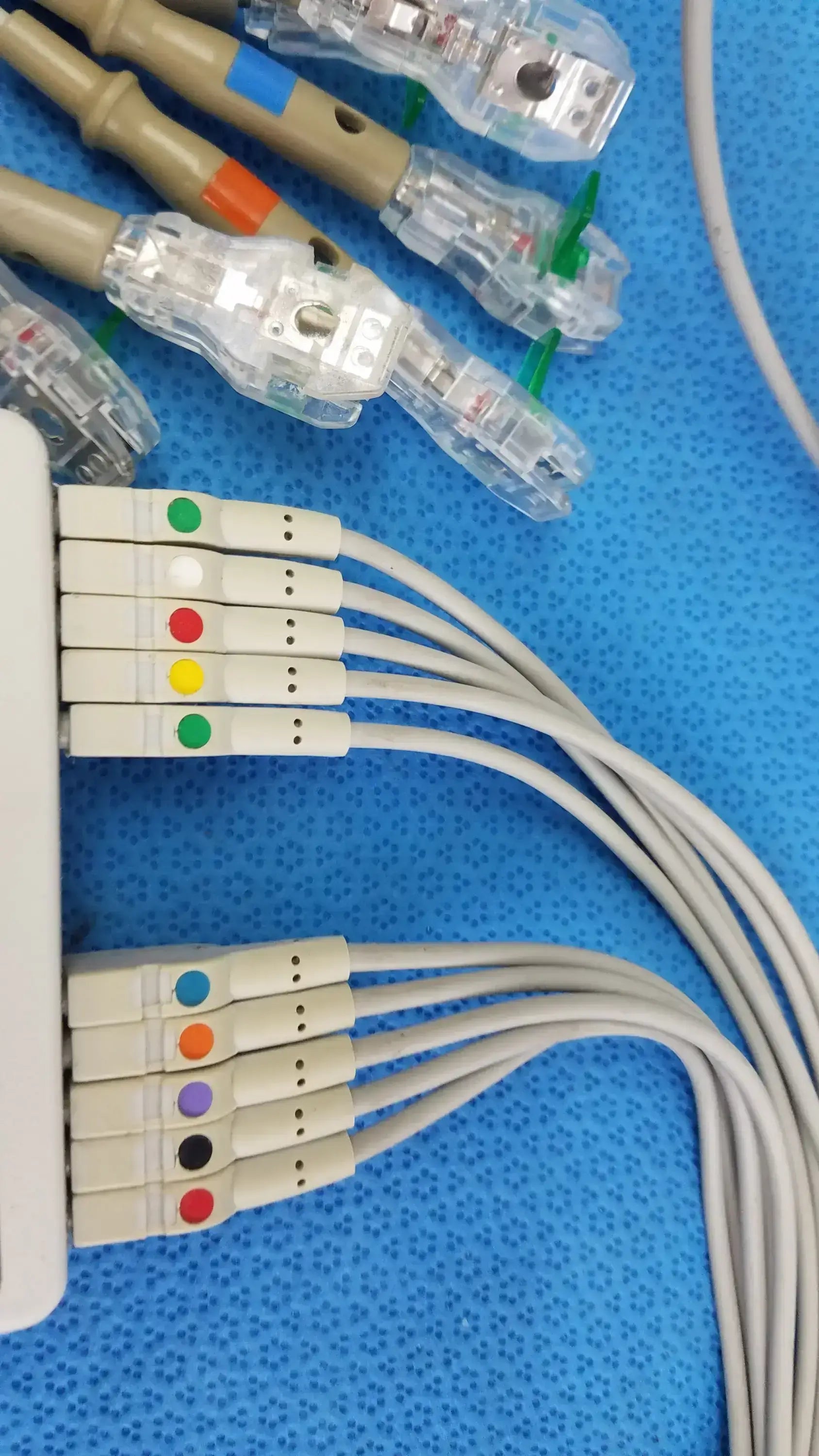 GE CAM 14 ECG Acquisition Module With Leads Ref 900995-002
