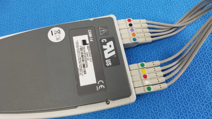 GE CAM 14 ECG Acquisition Module With Leads Ref 900995-002