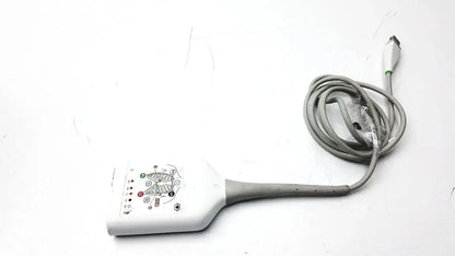 White carescape ecg parameter cable with gray connector and human body diagram featuring micro module design