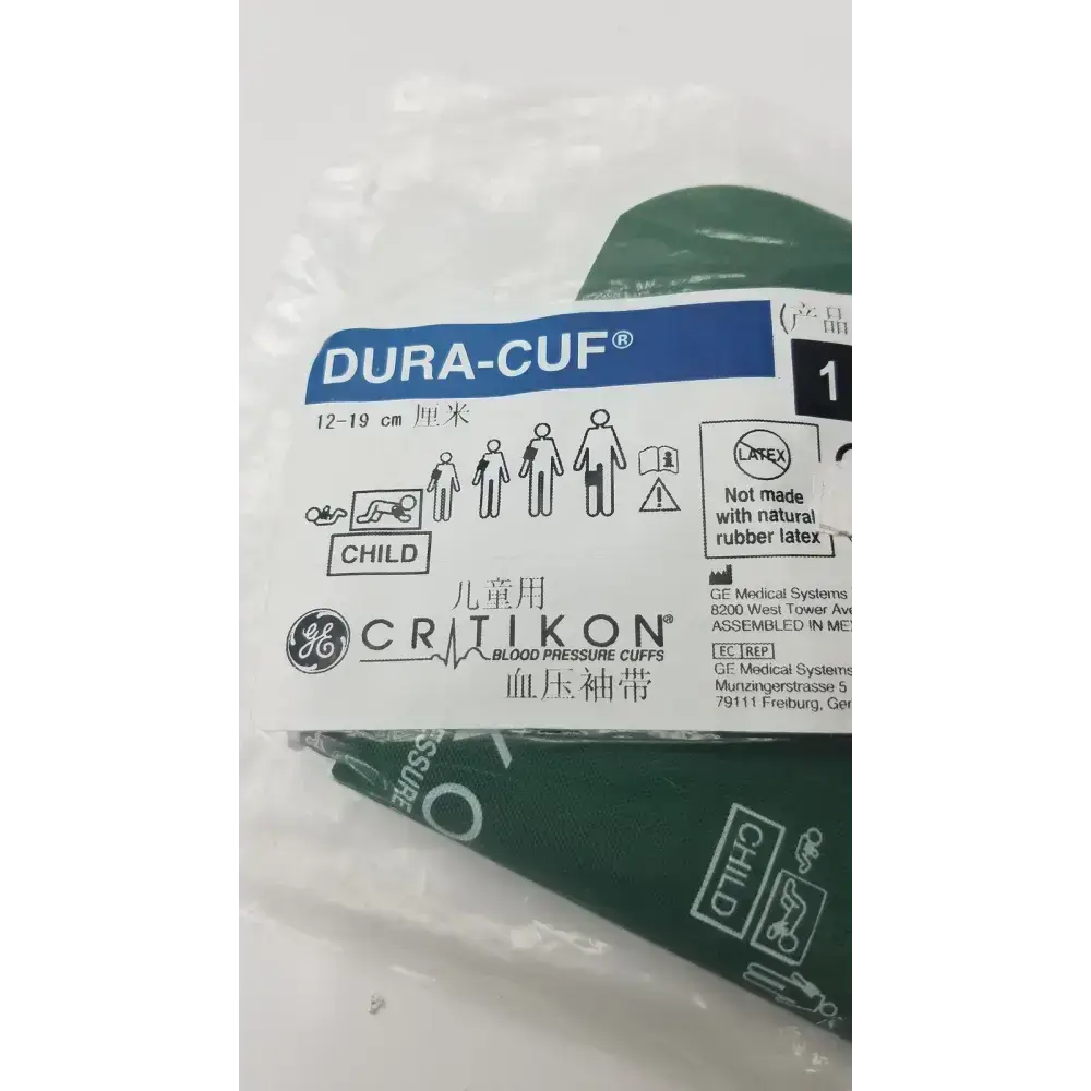 GE Critikon Dura Cuf 2201 Child Blood Pressure Cuff