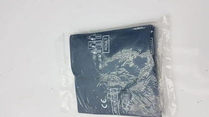 Ge critikon dura-cuf 2203 dark blue adult blood pressure cuff in clear plastic packaging for accurate blood pressure measurement