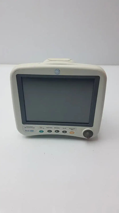 GE Dash 4000 Patient Monitor With BP SPO2 Temp CO2 NBP & ECG