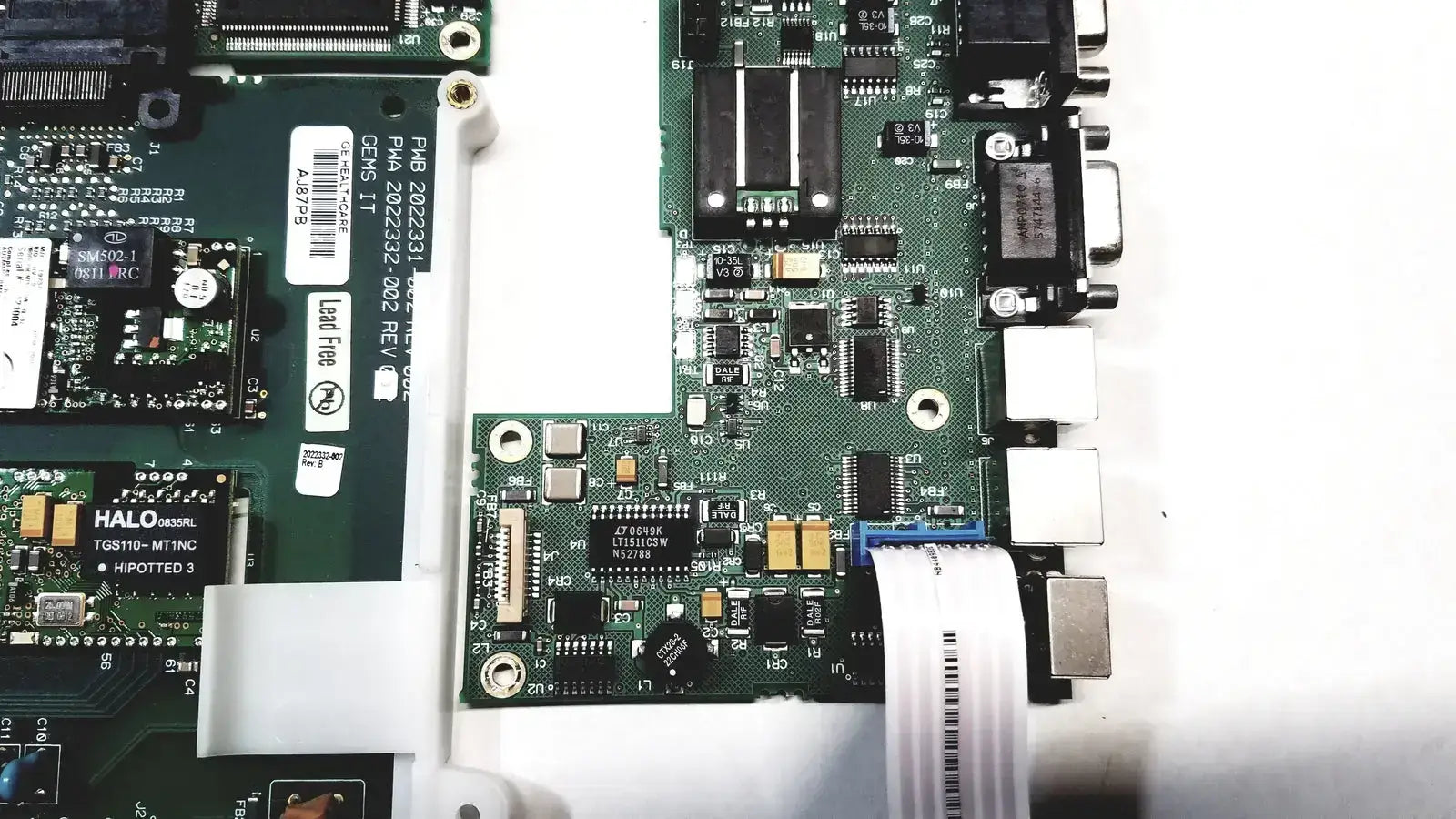 GE Gems IT PWB 2022331-002 Rev 002 PWA 2022332-002 B Control Board